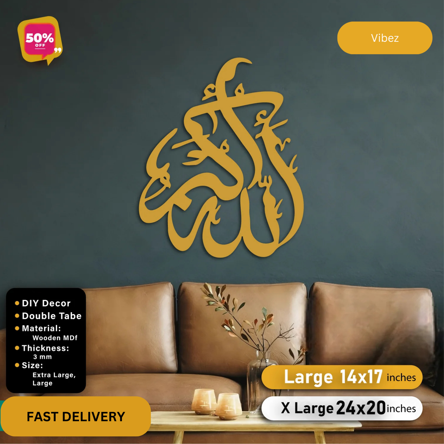 Mega Year Sale Buy 1 Get 2 Free Islamic Calligraphy 📢🚨🎉