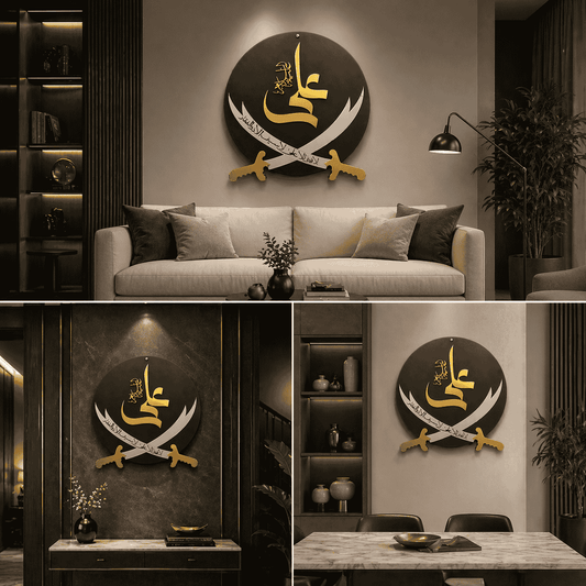 Ali (RA) Calligraphy - ISHQ-001